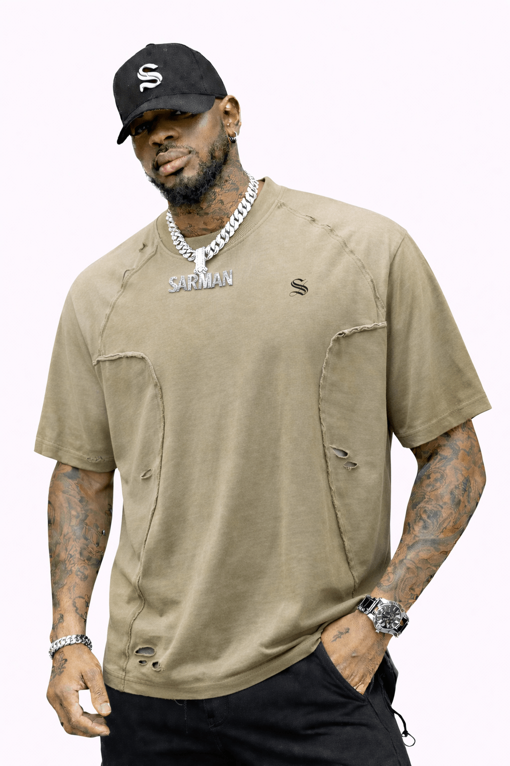 NOPP 3 - T-Shirt for Men - Sarman Fashion - Wholesale Clothing Fashion Brand for Men from Canada