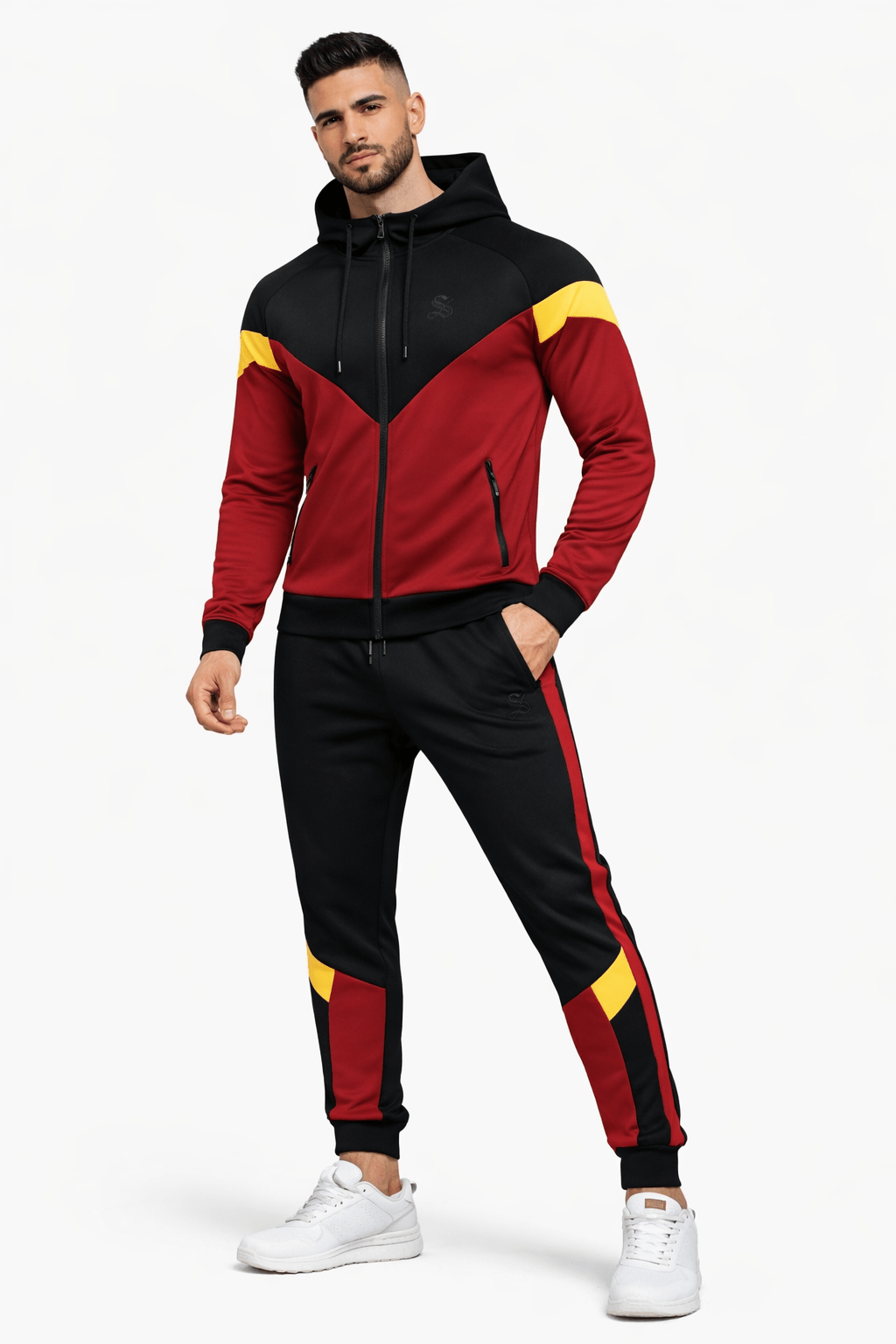 NSO 3 - Complete Set - Long Sleeves Hoodie & Joggers for Men - Sarman Fashion - Wholesale Clothing Fashion Brand for Men from Canada