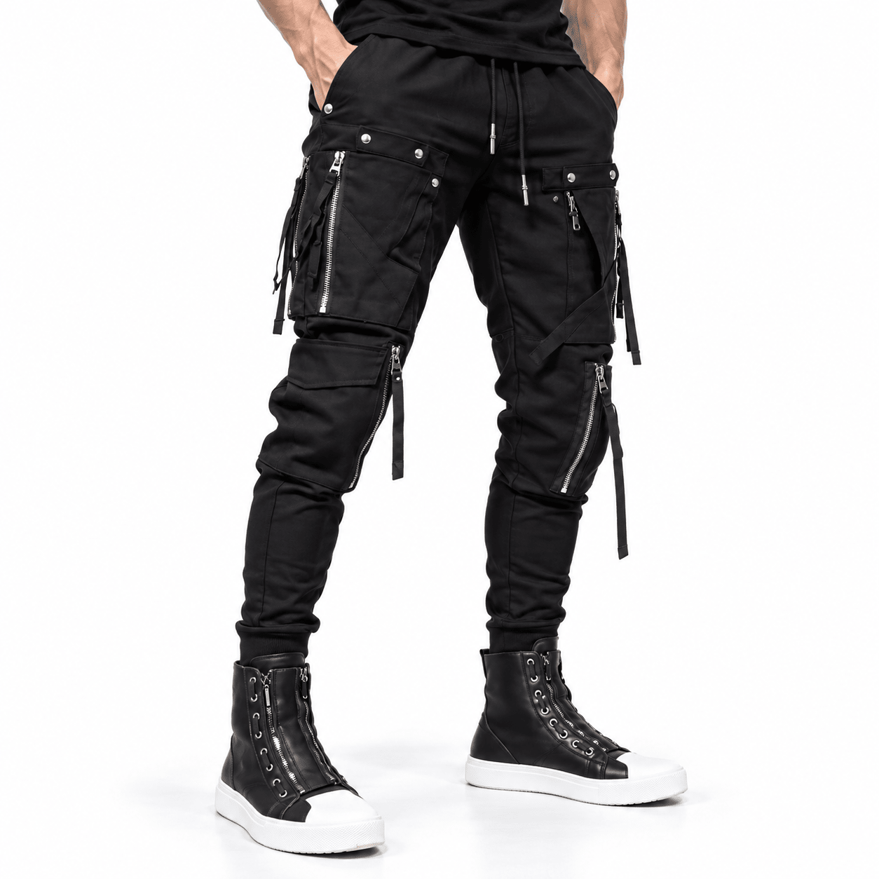 Nuja 23 - Joggers for Men - Sarman Fashion - Wholesale Clothing Fashion Brand for Men from Canada