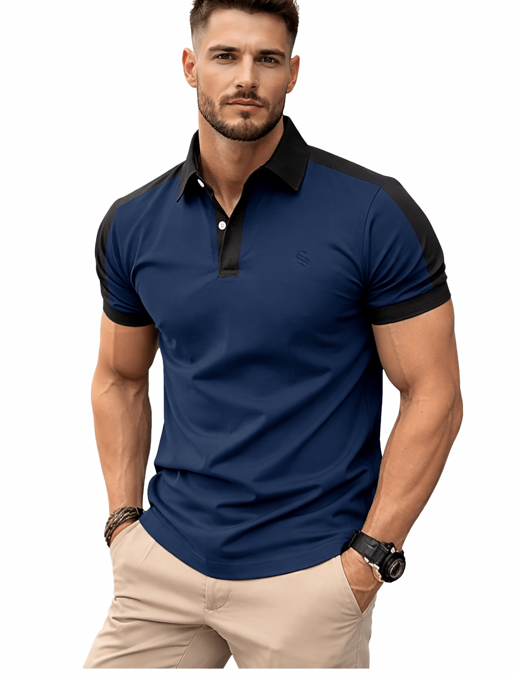 Nuklino - Polo Shirt for Men - Sarman Fashion - Wholesale Clothing Fashion Brand for Men from Canada