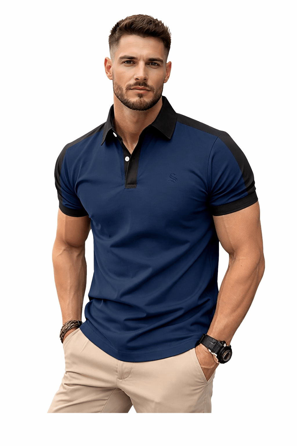 Nuklino - Polo Shirt for Men - Sarman Fashion - Wholesale Clothing Fashion Brand for Men from Canada
