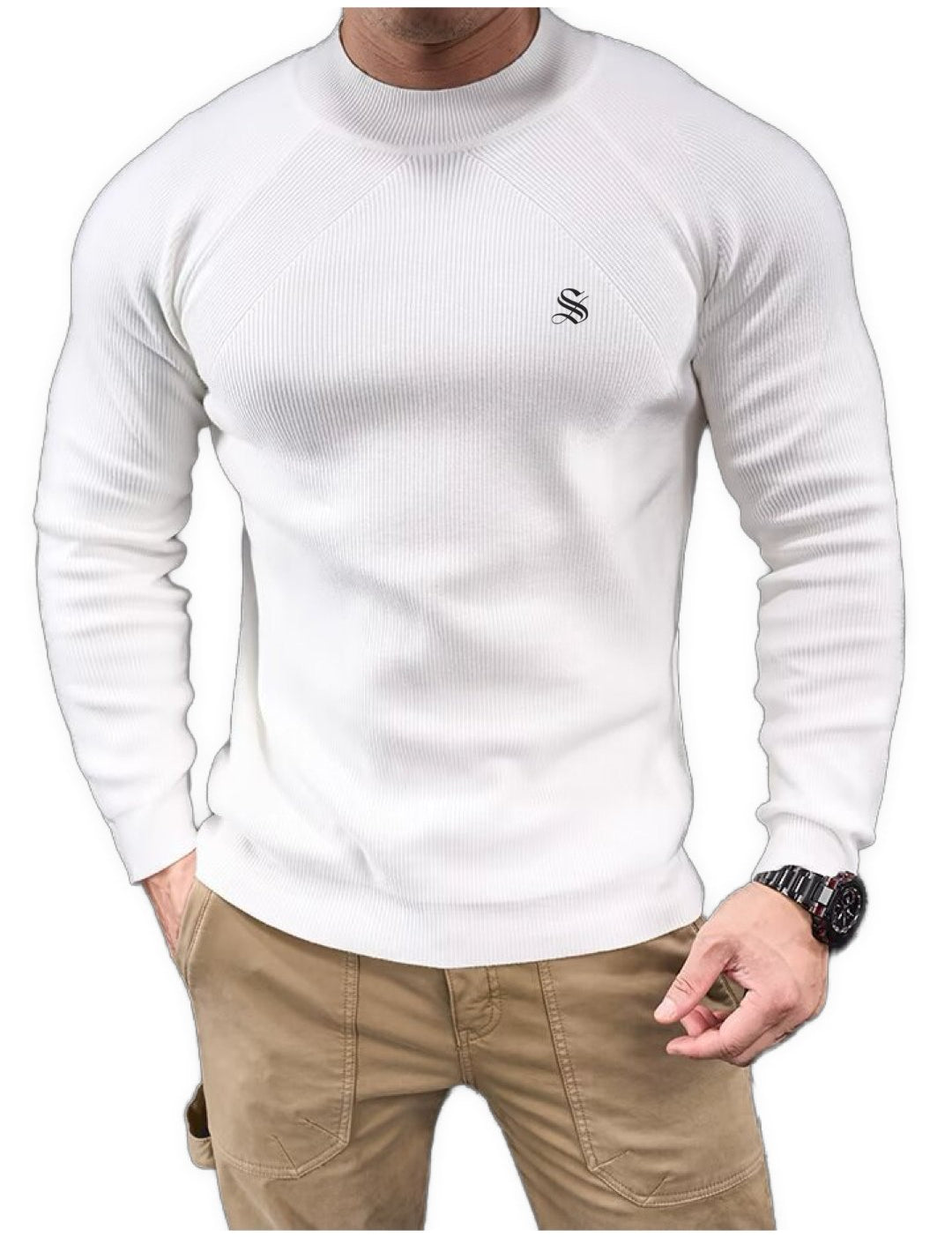 Nvula 4 - Long Sleeve Sweatshirt for Men - Sarman Fashion - Wholesale Clothing Fashion Brand for Men from Canada