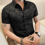 Nyem 2 - Short Sleeves Shirt for Men - Sarman Fashion - Wholesale Clothing Fashion Brand for Men from Canada