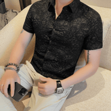 Nyem 2 - Short Sleeves Shirt for Men - Sarman Fashion - Wholesale Clothing Fashion Brand for Men from Canada