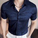 Nyem - Short Sleeves Shirt for Men - Sarman Fashion - Wholesale Clothing Fashion Brand for Men from Canada