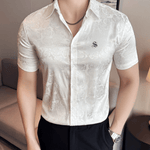 Nyem - Short Sleeves Shirt for Men - Sarman Fashion - Wholesale Clothing Fashion Brand for Men from Canada