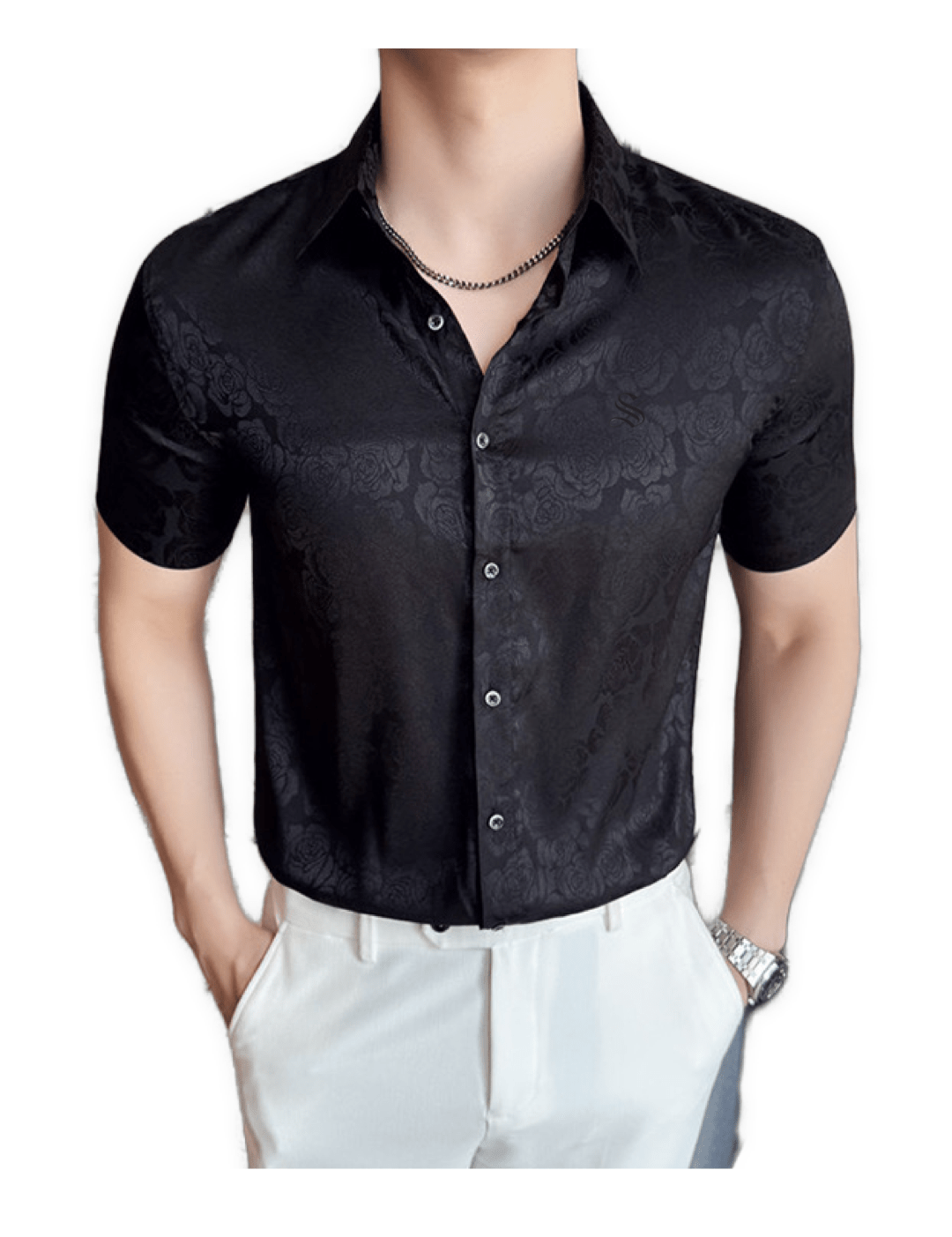 Nyem - Short Sleeves Shirt for Men - Sarman Fashion - Wholesale Clothing Fashion Brand for Men from Canada