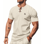 OHJU 22 - V - Neck T-Shirt for Men - Sarman Fashion - Wholesale Clothing Fashion Brand for Men from Canada