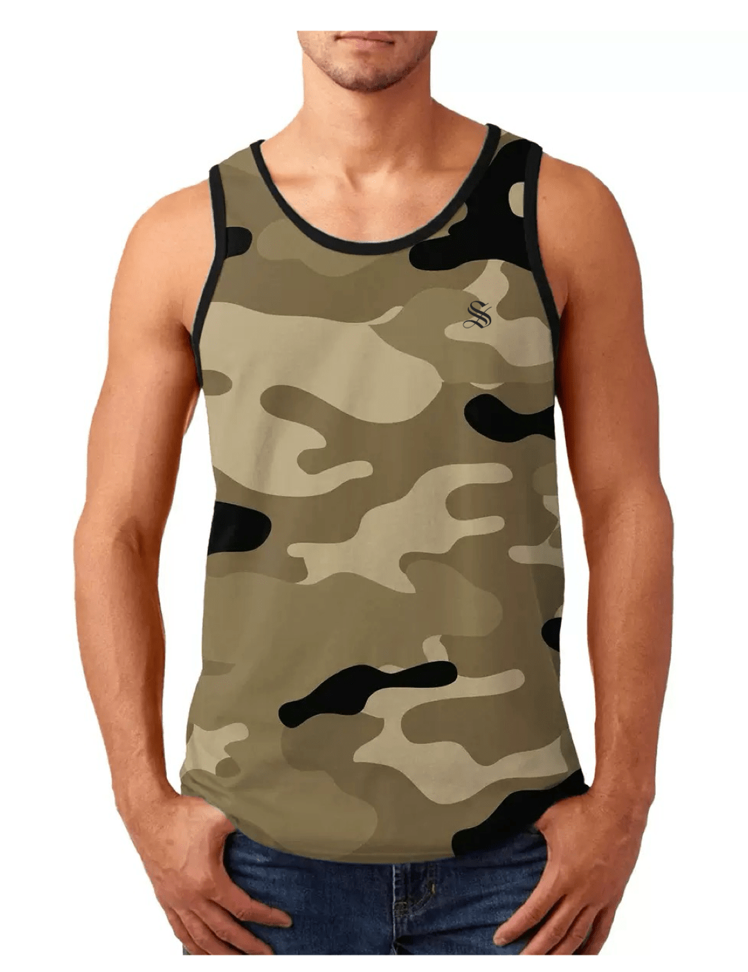 OHUT 12 - Tank Top for Men - Sarman Fashion - Wholesale Clothing Fashion Brand for Men from Canada