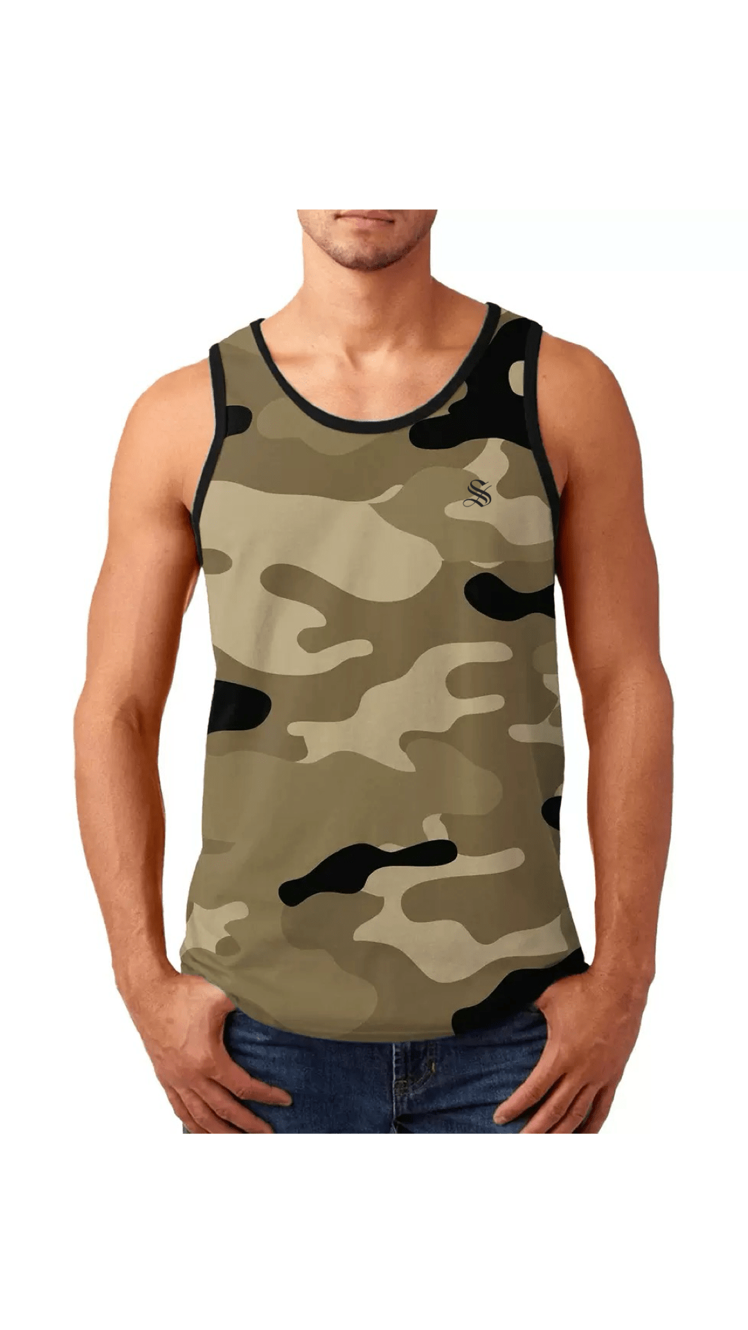 OHUT 12 - Tank Top for Men - Sarman Fashion - Wholesale Clothing Fashion Brand for Men from Canada