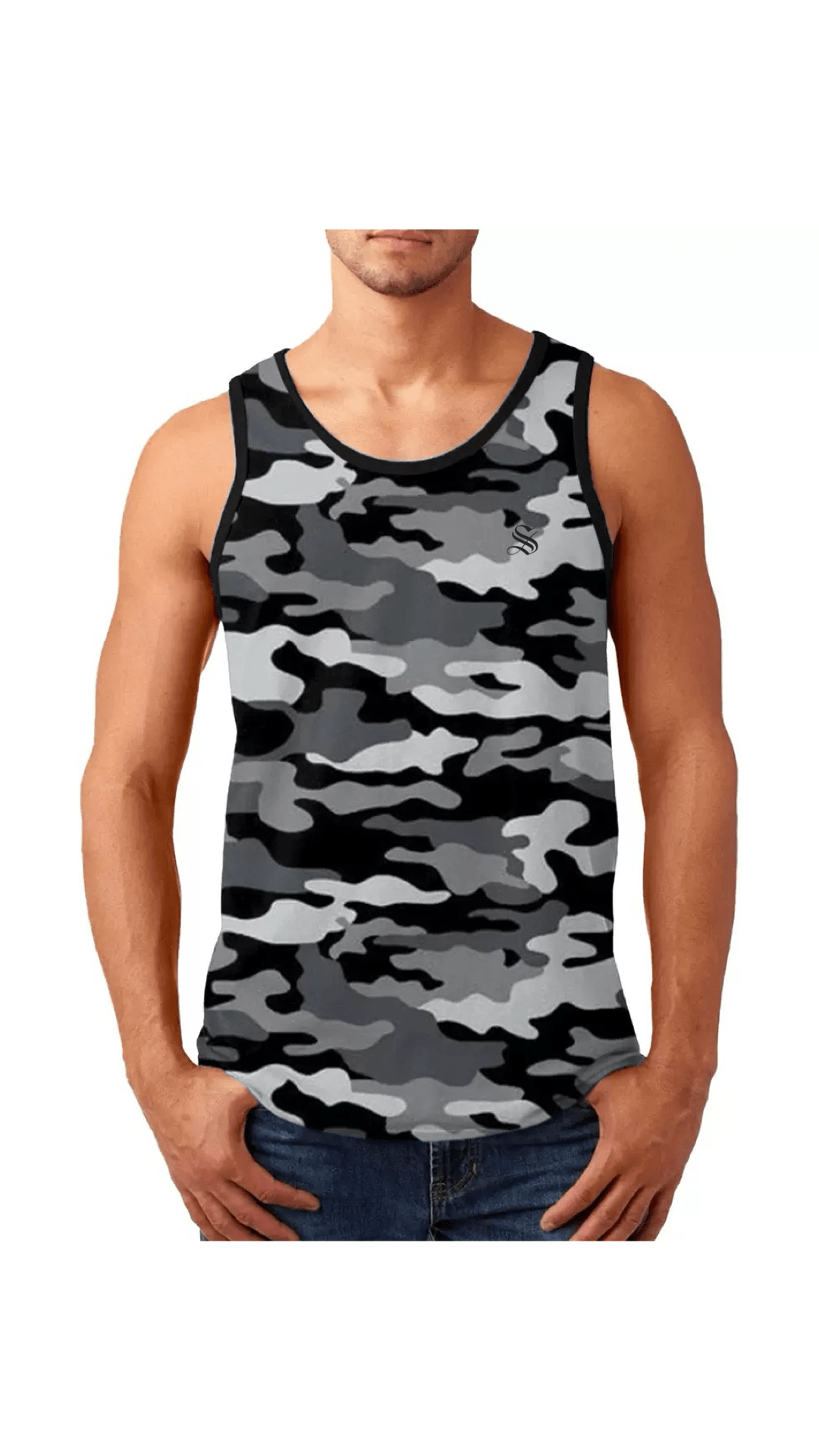 OHUT 12 - Tank Top for Men - Sarman Fashion - Wholesale Clothing Fashion Brand for Men from Canada
