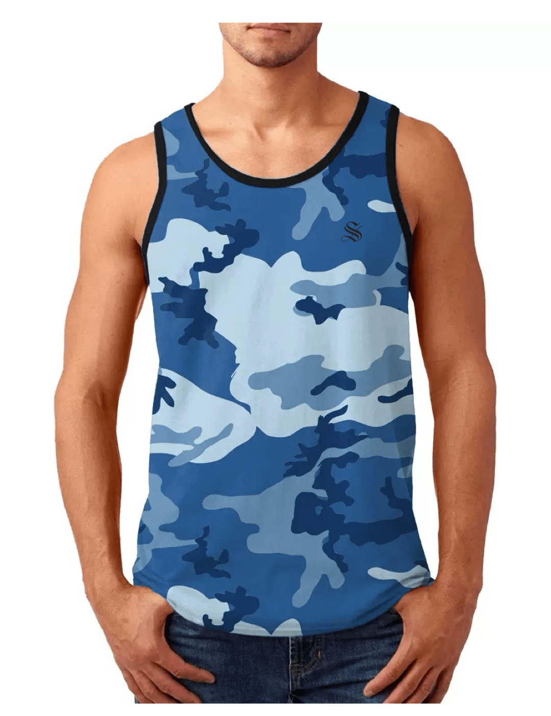 OHUT 12 - Tank Top for Men - Sarman Fashion - Wholesale Clothing Fashion Brand for Men from Canada
