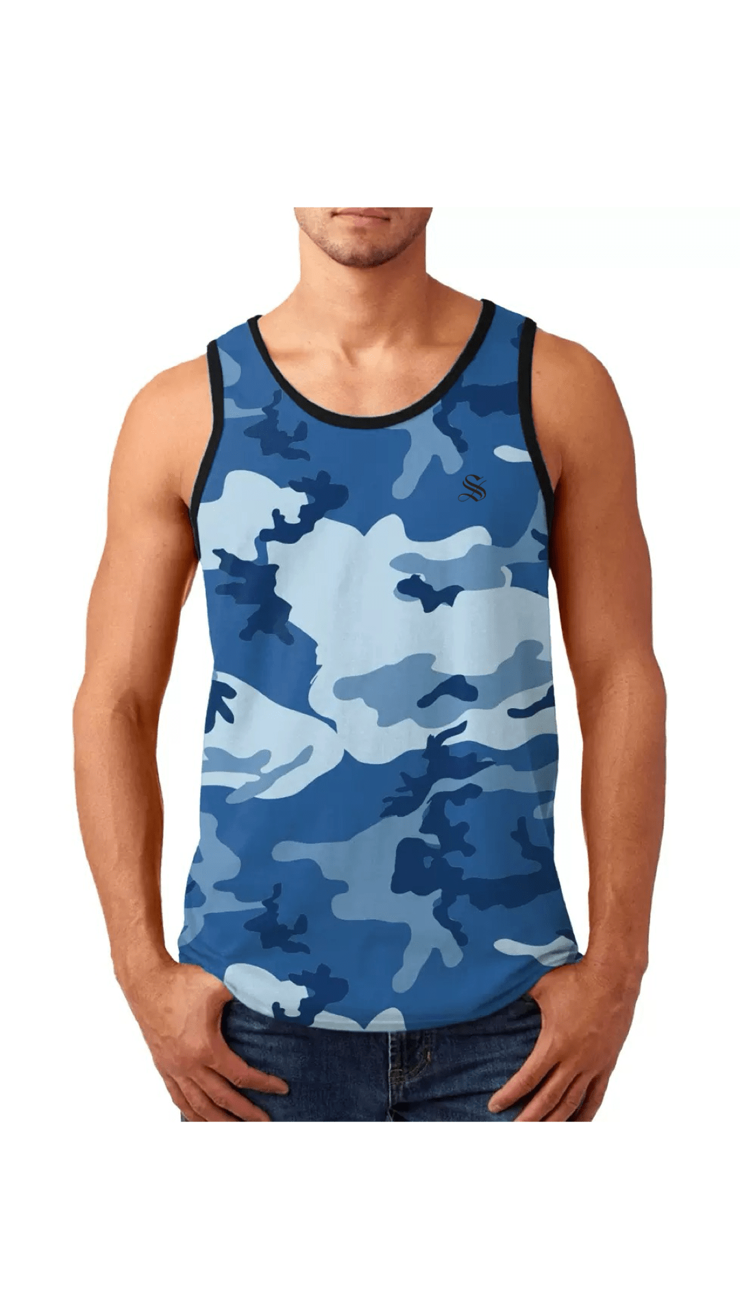 OHUT 12 - Tank Top for Men - Sarman Fashion - Wholesale Clothing Fashion Brand for Men from Canada