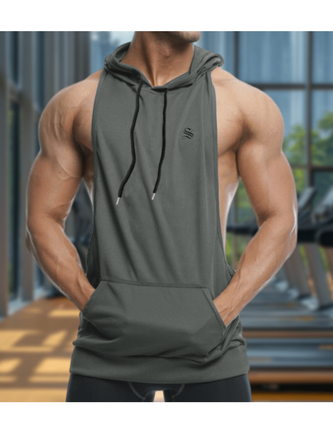 OHUT 13 - Tank Top for Men - Sarman Fashion - Wholesale Clothing Fashion Brand for Men from Canada