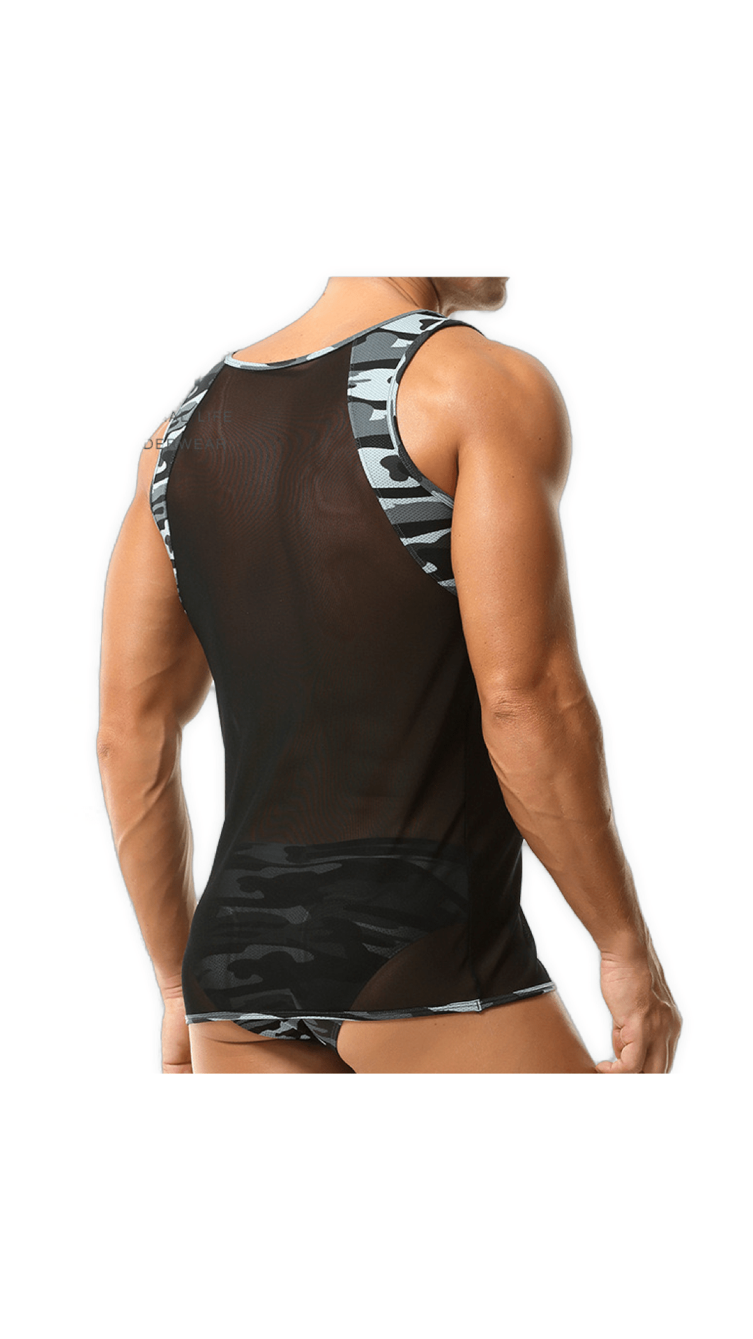 OHUT 2 - Tank Top for Men - Sarman Fashion - Wholesale Clothing Fashion Brand for Men from Canada