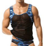 OHUT 2 - Tank Top for Men - Sarman Fashion - Wholesale Clothing Fashion Brand for Men from Canada