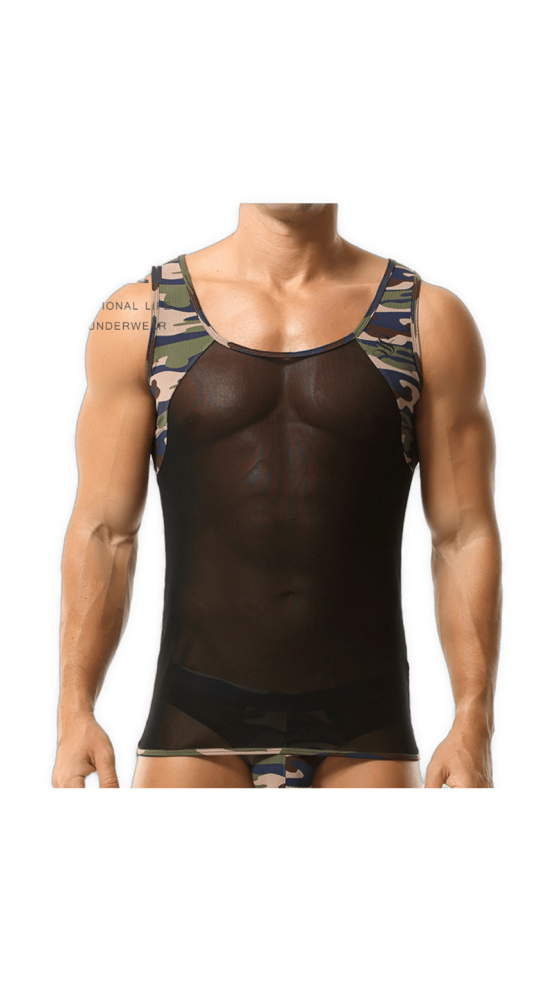 OHUT 2 - Tank Top for Men - Sarman Fashion - Wholesale Clothing Fashion Brand for Men from Canada