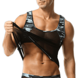 OHUT 2 - Tank Top for Men - Sarman Fashion - Wholesale Clothing Fashion Brand for Men from Canada