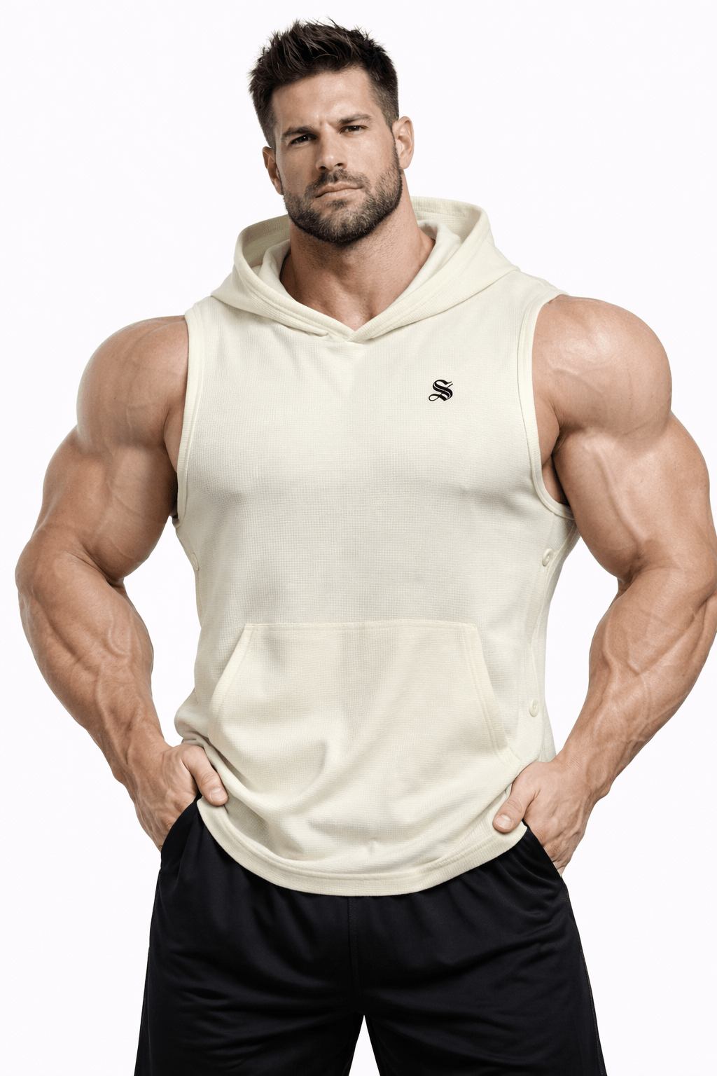 OHUT 4 - Tank Top for Men of - Sarman Fashion - Wholesale Clothing Fashion Brand for Men from Canada