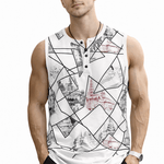 OHUT 6 - Tank Top for Men - Sarman Fashion - Wholesale Clothing Fashion Brand for Men from Canada