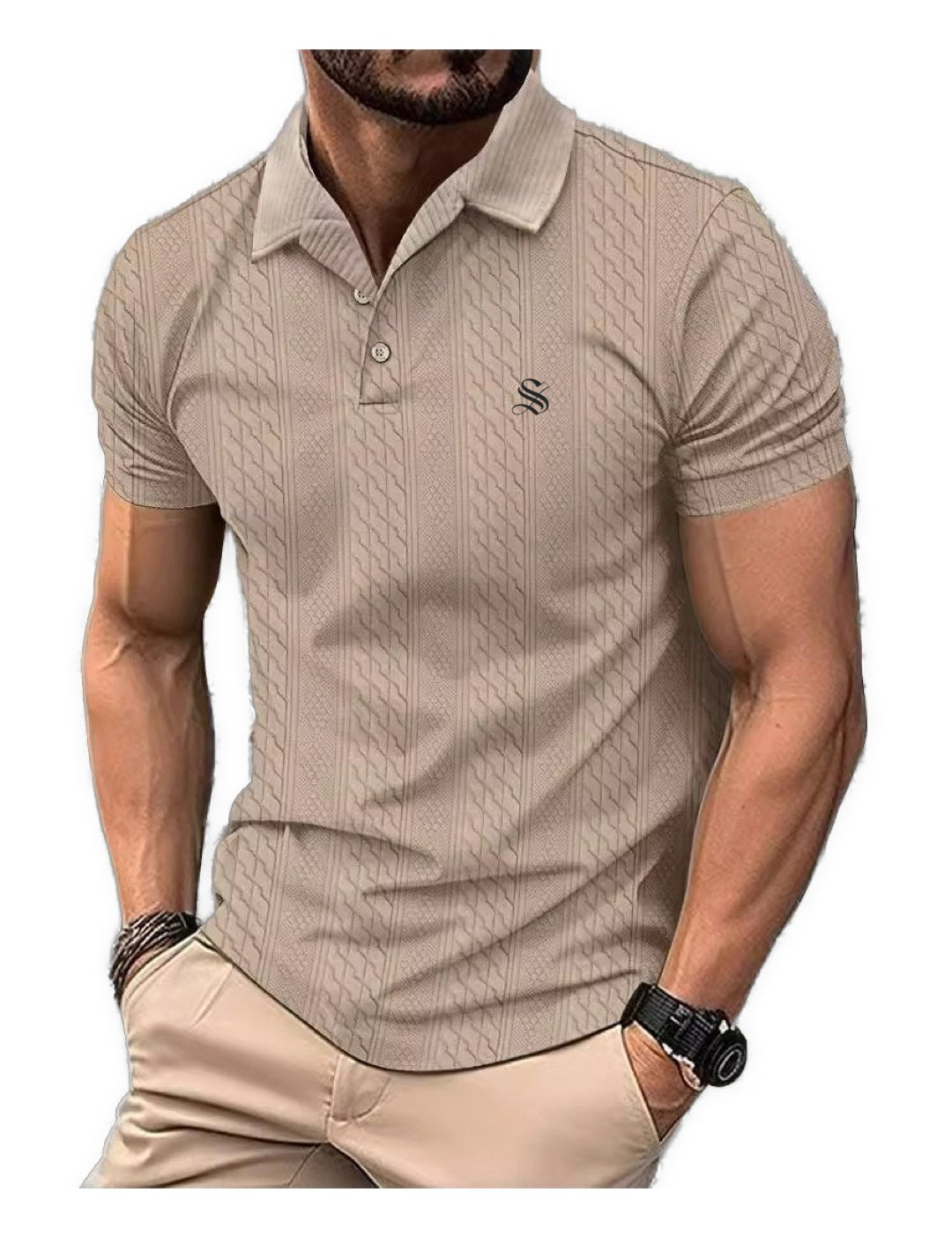 Okupa - Polo Shirt for Men - Sarman Fashion - Wholesale Clothing Fashion Brand for Men from Canada