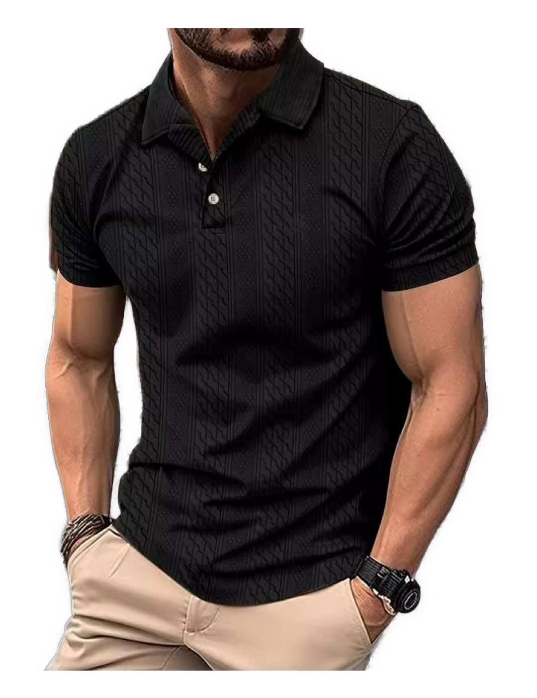 Okupa - Polo Shirt for Men - Sarman Fashion - Wholesale Clothing Fashion Brand for Men from Canada