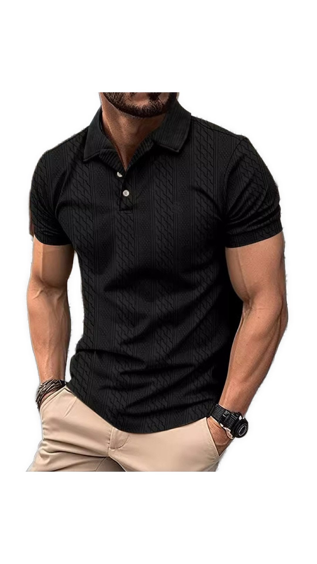 Okupa - Polo Shirt for Men - Sarman Fashion - Wholesale Clothing Fashion Brand for Men from Canada