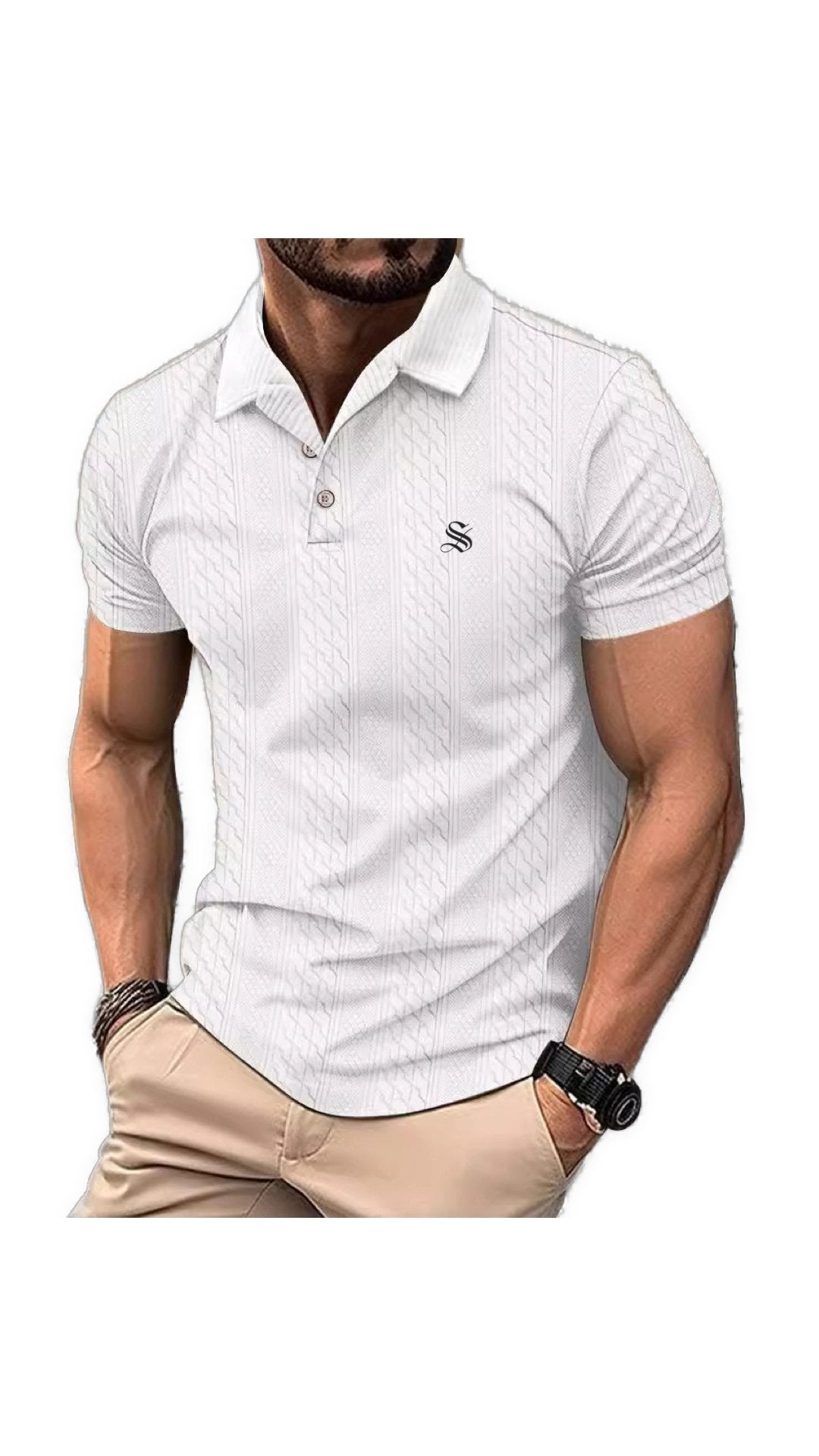 Okupa - Polo Shirt for Men - Sarman Fashion - Wholesale Clothing Fashion Brand for Men from Canada