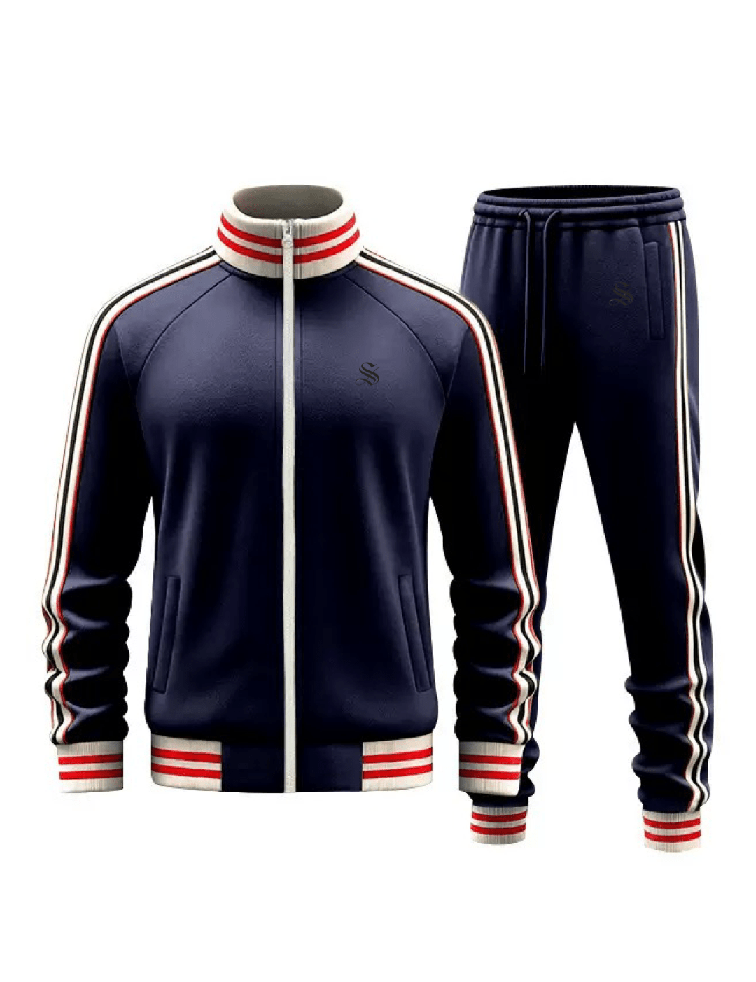 OLLO - Complete Set - Long Sleeves Track Tops & Joggers for Men (Copy) - Sarman Fashion - Wholesale Clothing Fashion Brand for Men from Canada