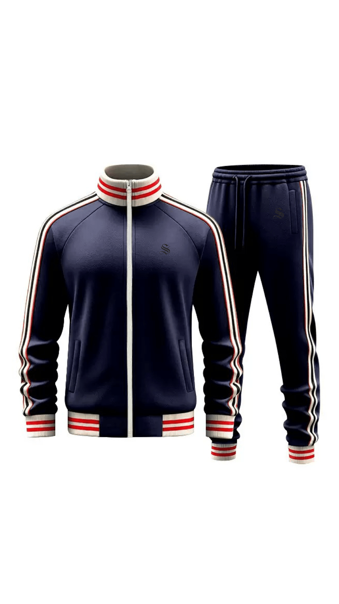 OLLO - Complete Set - Long Sleeves Track Tops & Joggers for Men (Copy) - Sarman Fashion - Wholesale Clothing Fashion Brand for Men from Canada