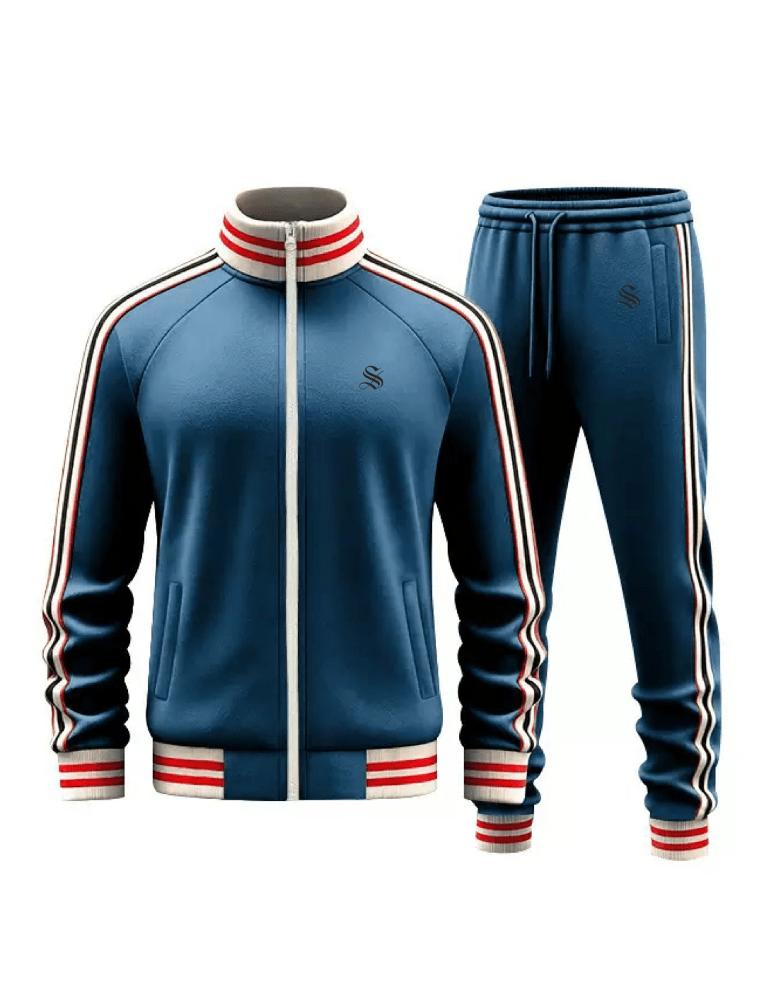 OLLO - Complete Set - Long Sleeves Track Tops & Joggers for Men (Copy) - Sarman Fashion - Wholesale Clothing Fashion Brand for Men from Canada