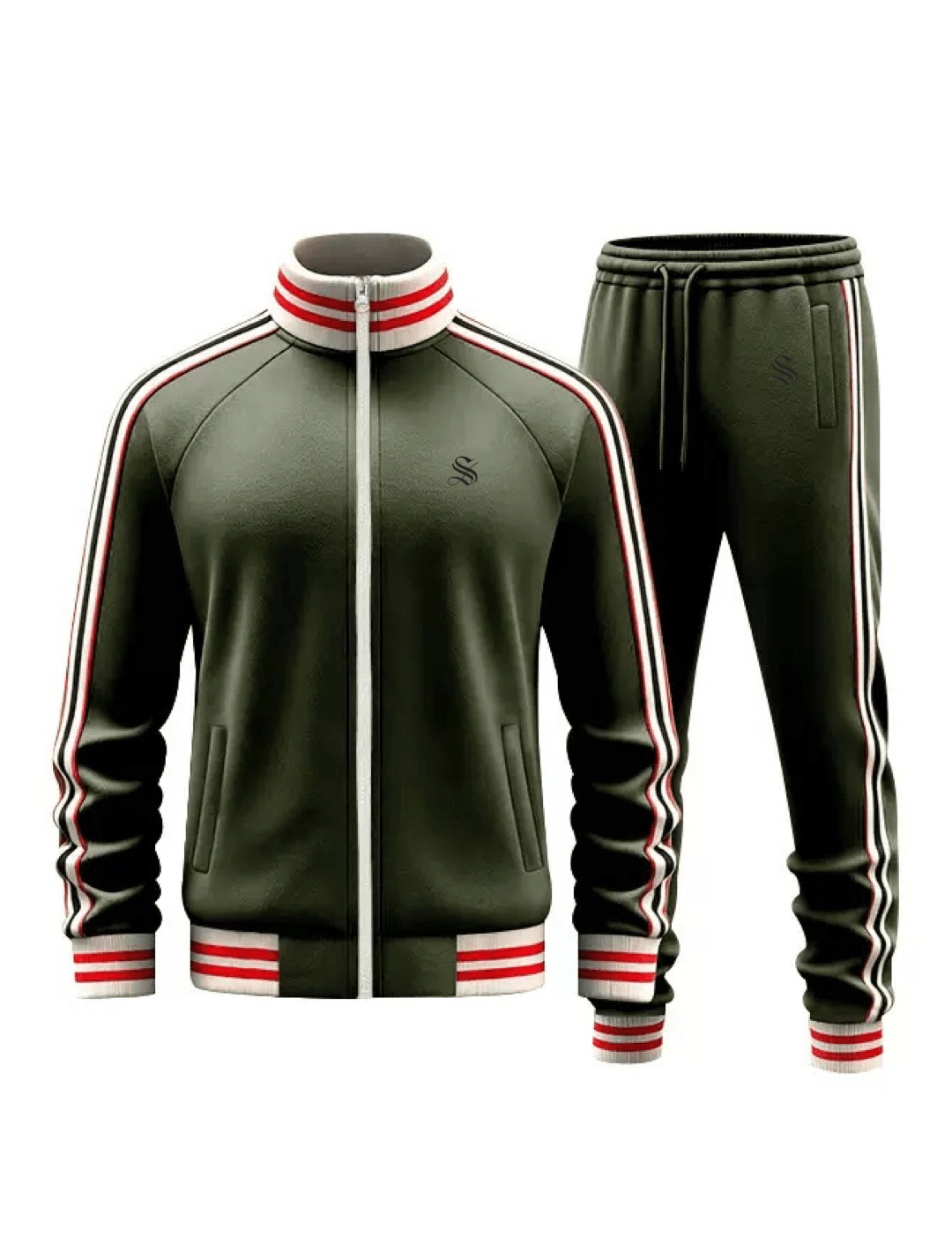 OLLO - Complete Set - Long Sleeves Track Tops & Joggers for Men (Copy) - Sarman Fashion - Wholesale Clothing Fashion Brand for Men from Canada
