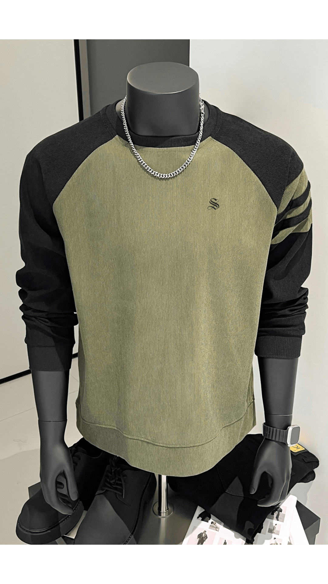 Omeza - Long Sleeve Shirt for Men - Sarman Fashion - Wholesale Clothing Fashion Brand for Men from Canada