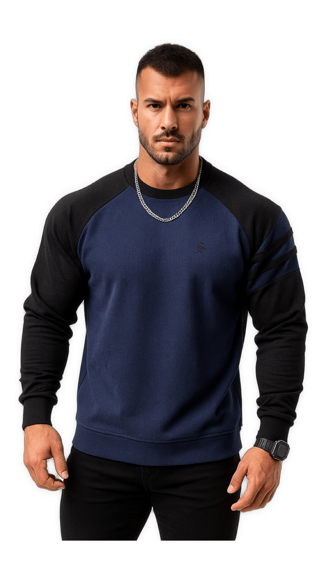Omeza - Long Sleeve Shirt for Men - Sarman Fashion - Wholesale Clothing Fashion Brand for Men from Canada