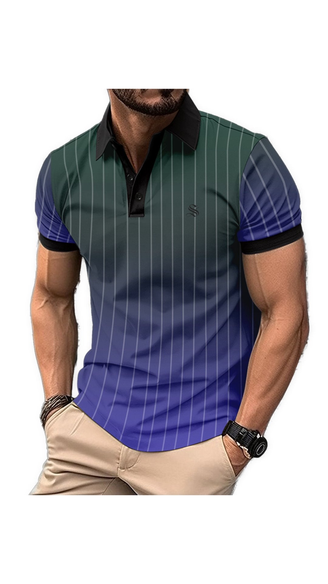 Opno - Polo Shirt for Men - Sarman Fashion - Wholesale Clothing Fashion Brand for Men from Canada