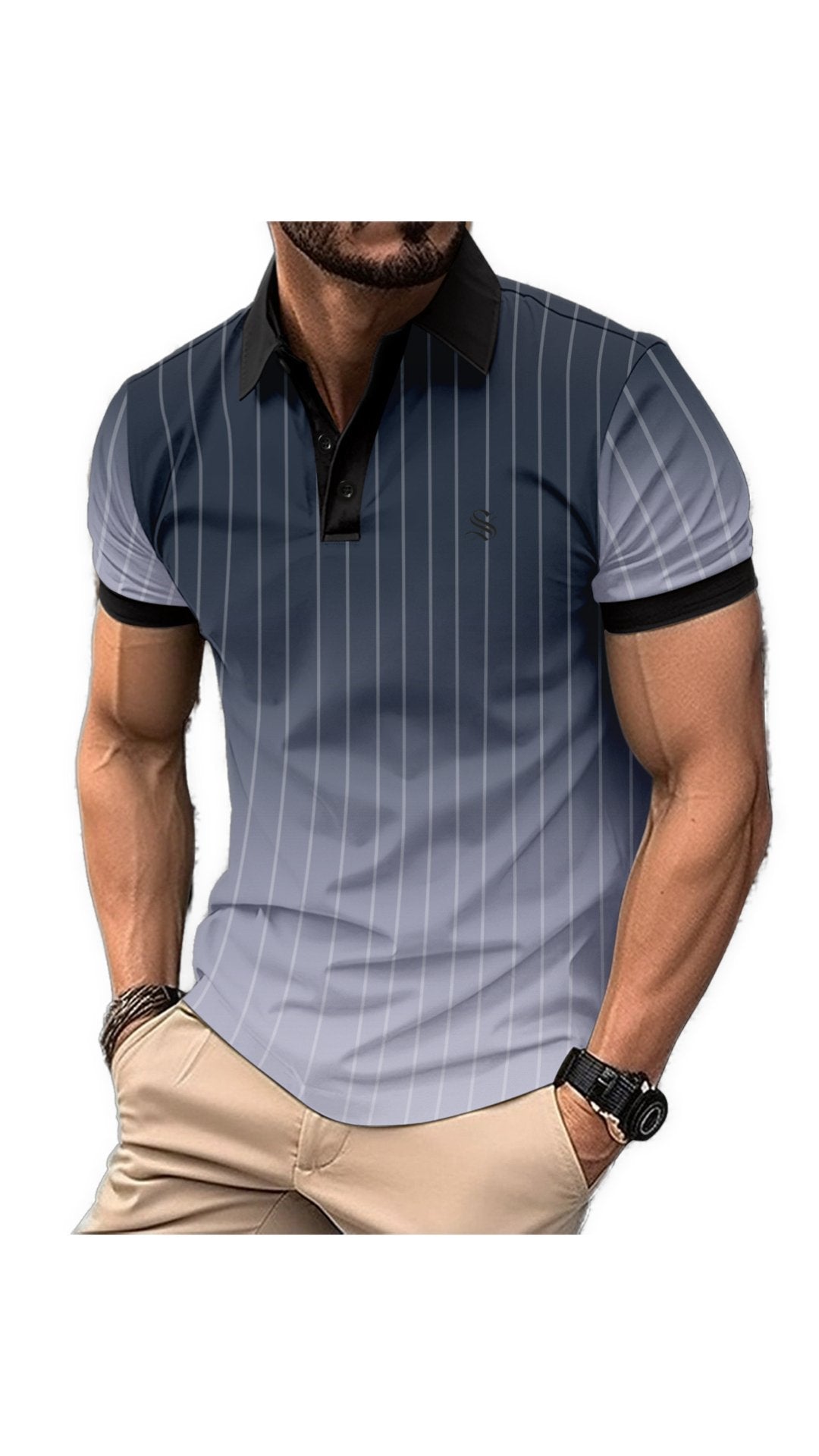 Opno - Polo Shirt for Men - Sarman Fashion - Wholesale Clothing Fashion Brand for Men from Canada