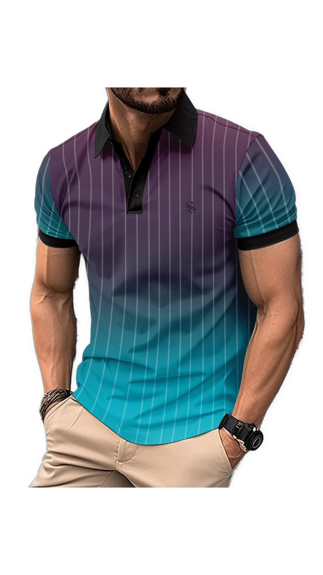 Opno - Polo Shirt for Men - Sarman Fashion - Wholesale Clothing Fashion Brand for Men from Canada
