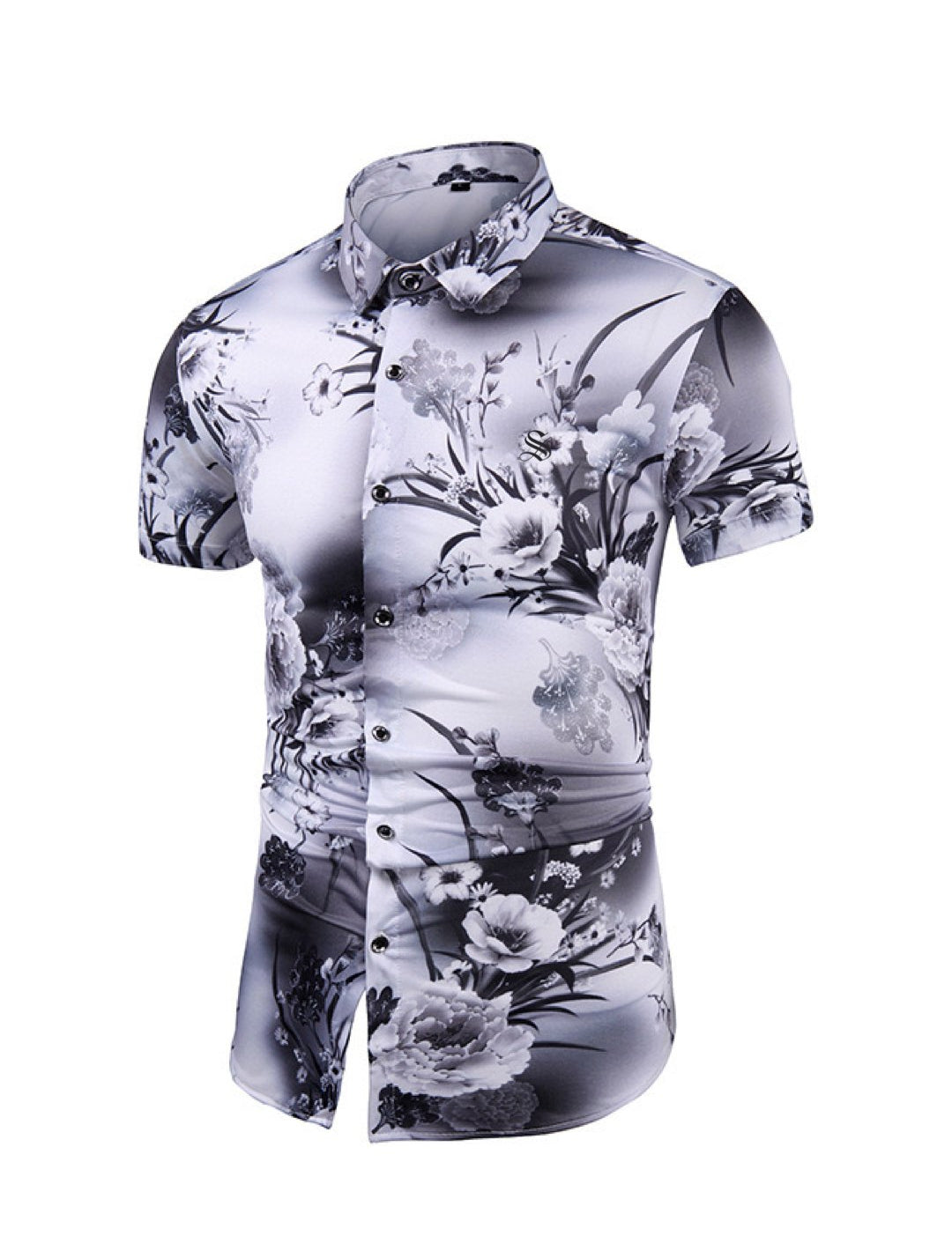 Opuia - Short Sleeves Shirt for Men - Sarman Fashion - Wholesale Clothing Fashion Brand for Men from Canada