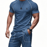 OPYI - Complete Set T-Shirt & Shorts for Men - Sarman Fashion - Wholesale Clothing Fashion Brand for Men from Canada