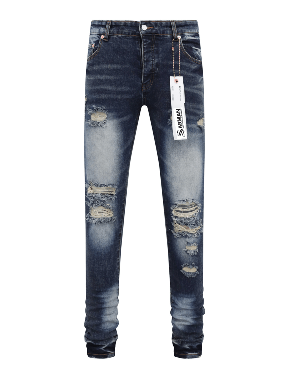 ORD 12 - Skinny Legs Denim Jeans for Men - Sarman Fashion - Wholesale Clothing Fashion Brand for Men from Canada