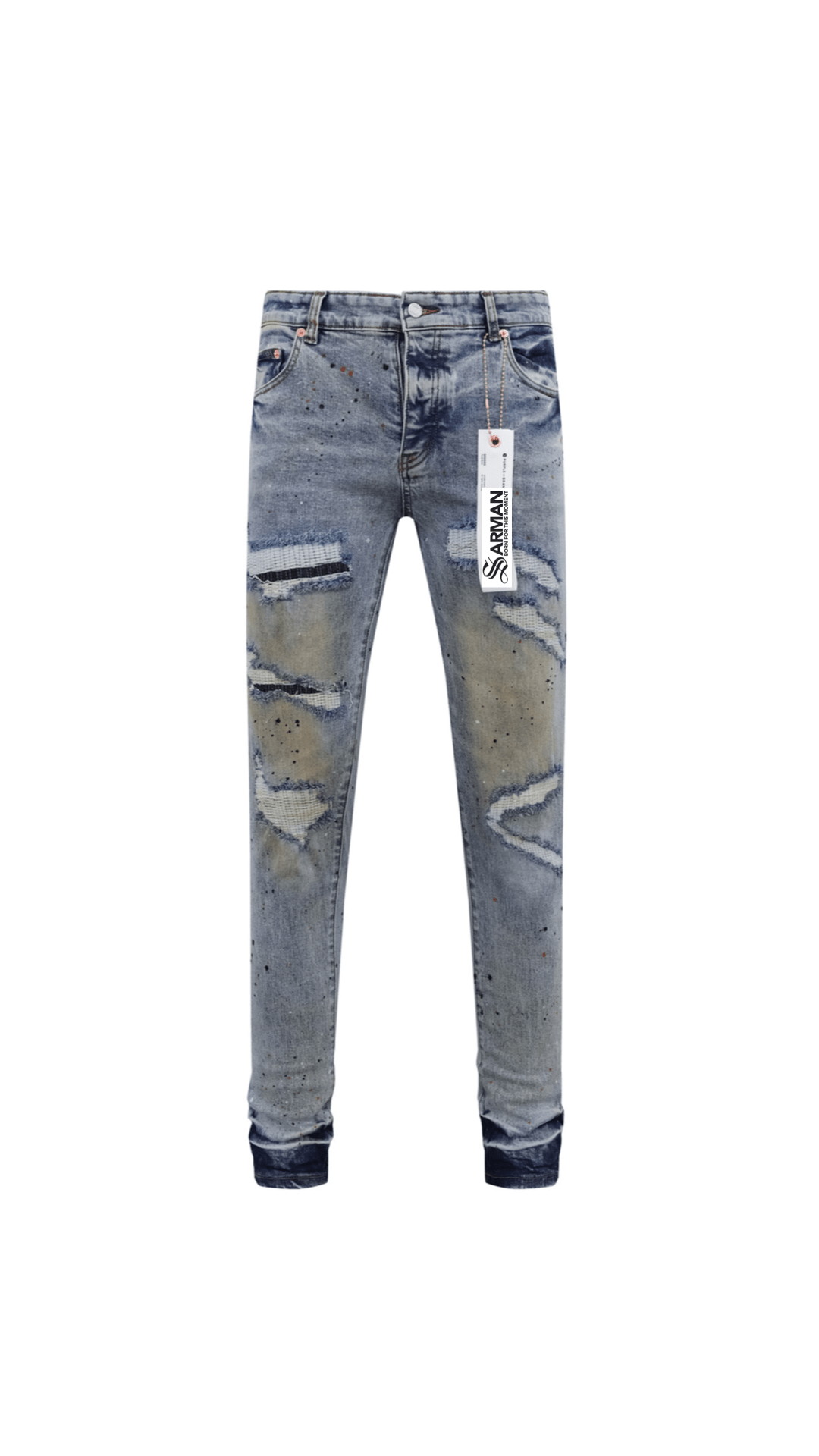 ORD 3 - Skinny Legs Denim Jeans for Men - Sarman Fashion - Wholesale Clothing Fashion Brand for Men from Canada