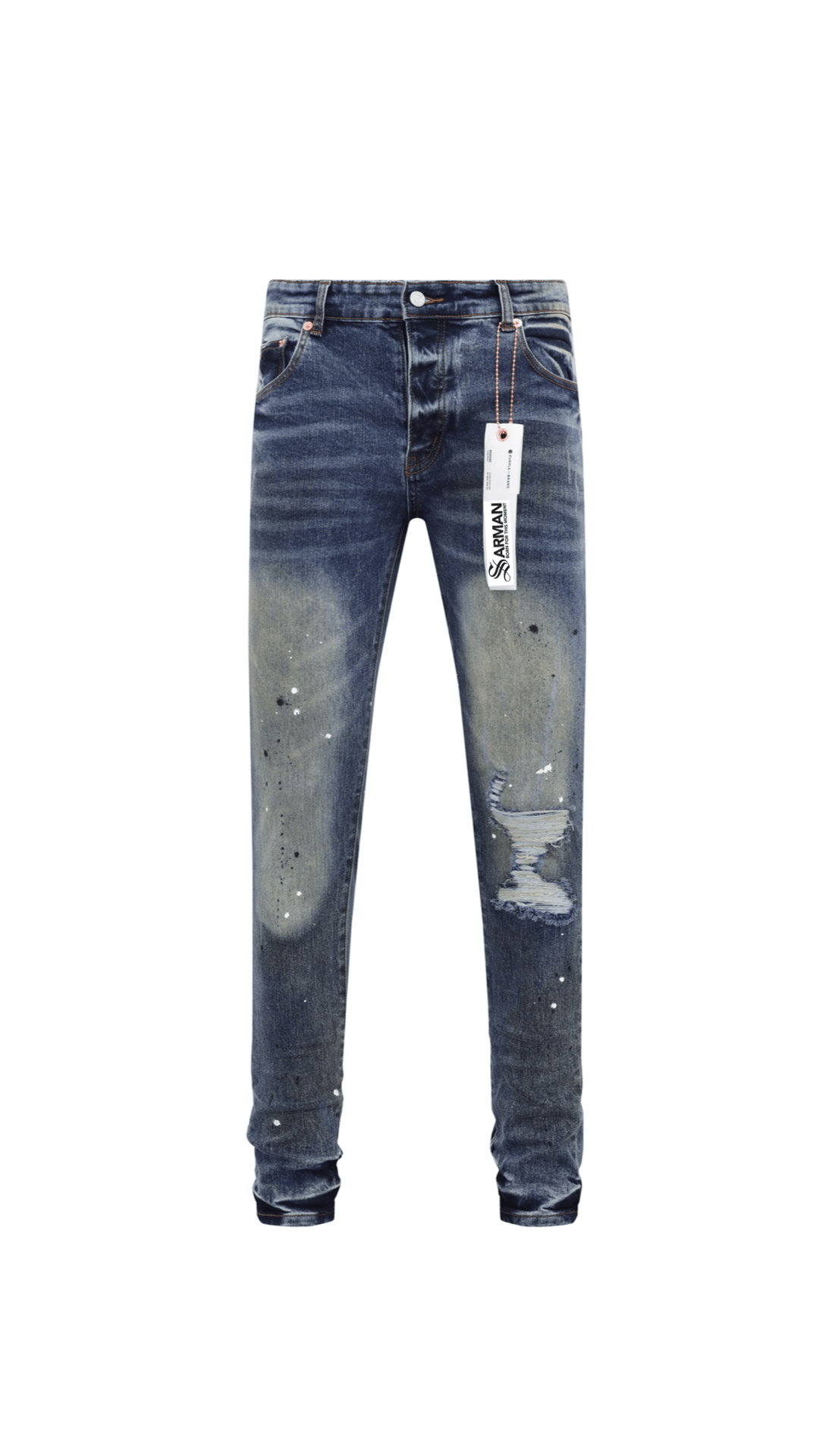 ORD 6 - Skinny Legs Denim Jeans for Men - Sarman Fashion - Wholesale Clothing Fashion Brand for Men from Canada