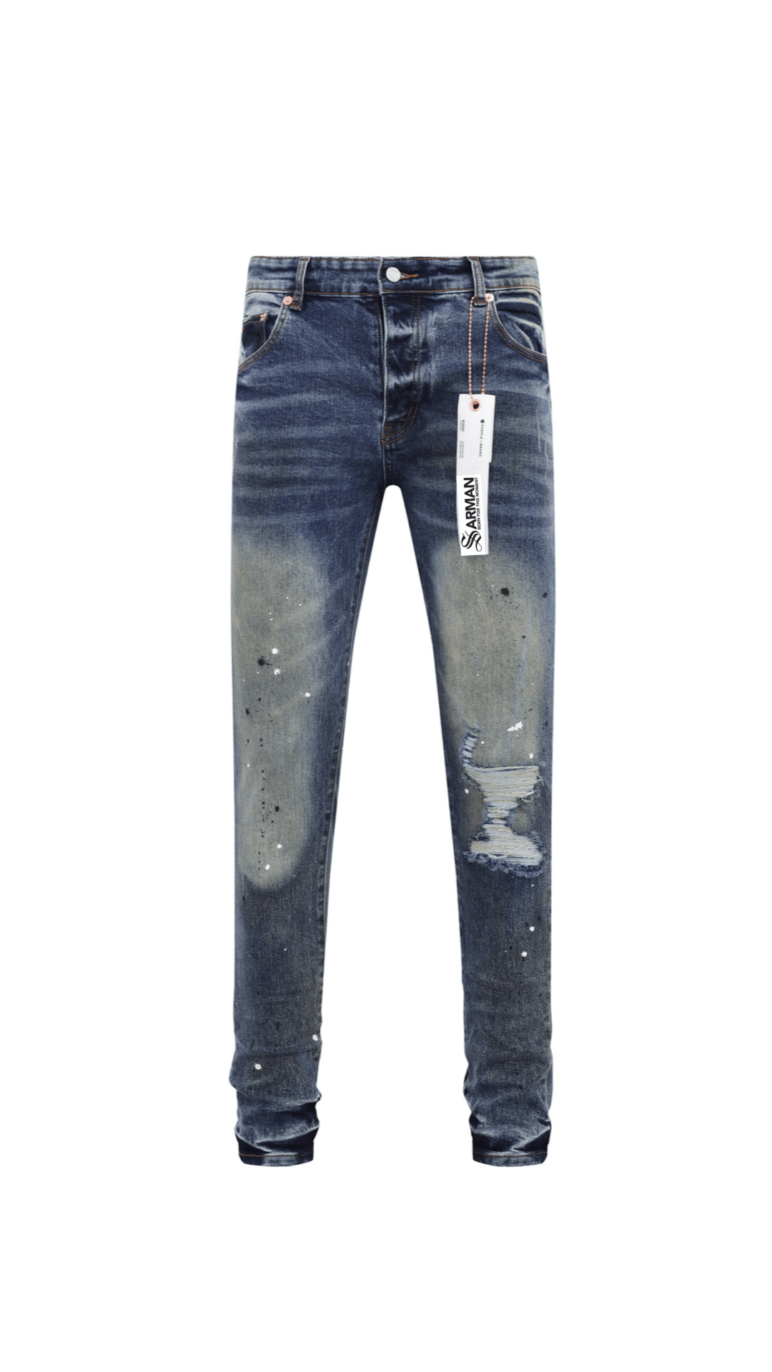 ORD 7 - Skinny Legs Denim Jeans for Men - Sarman Fashion - Wholesale Clothing Fashion Brand for Men from Canada