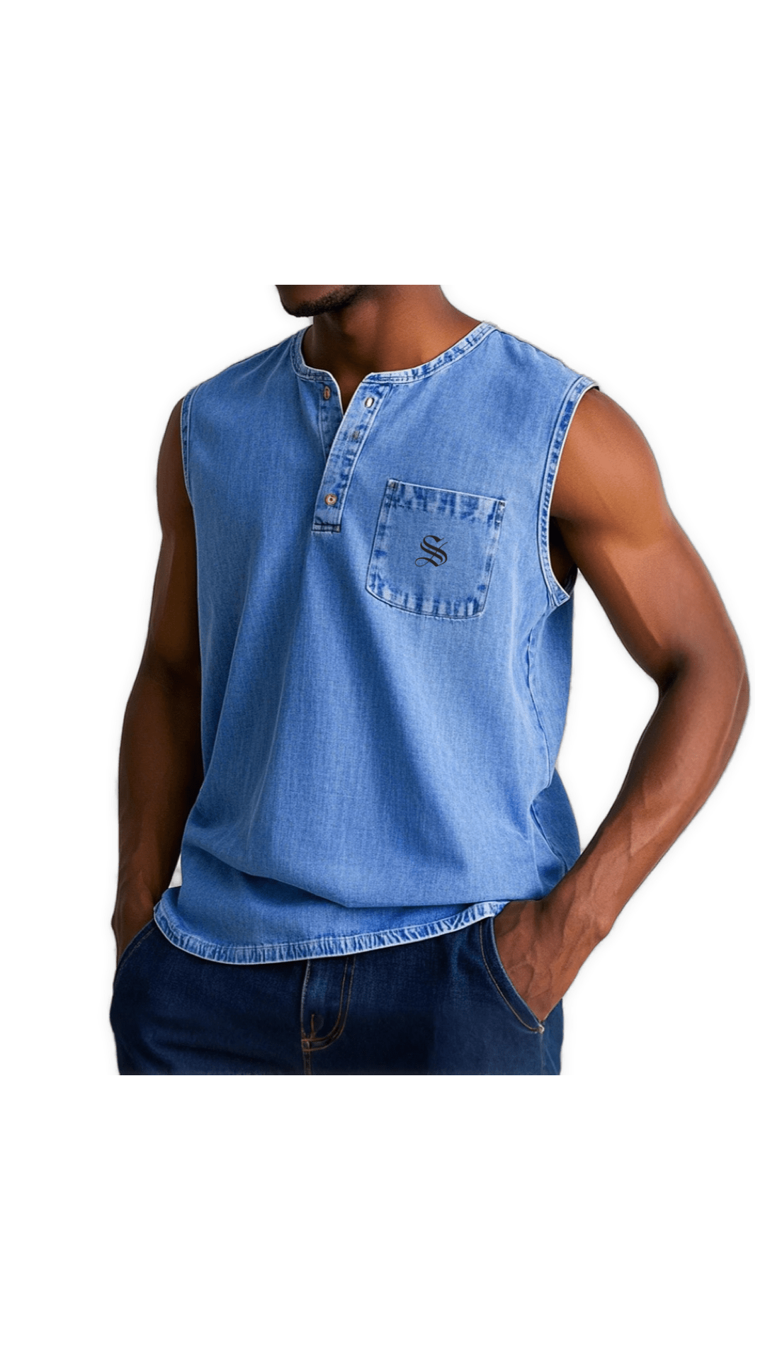 Otag 2 - Tank Top for Men - Sarman Fashion - Wholesale Clothing Fashion Brand for Men from Canada
