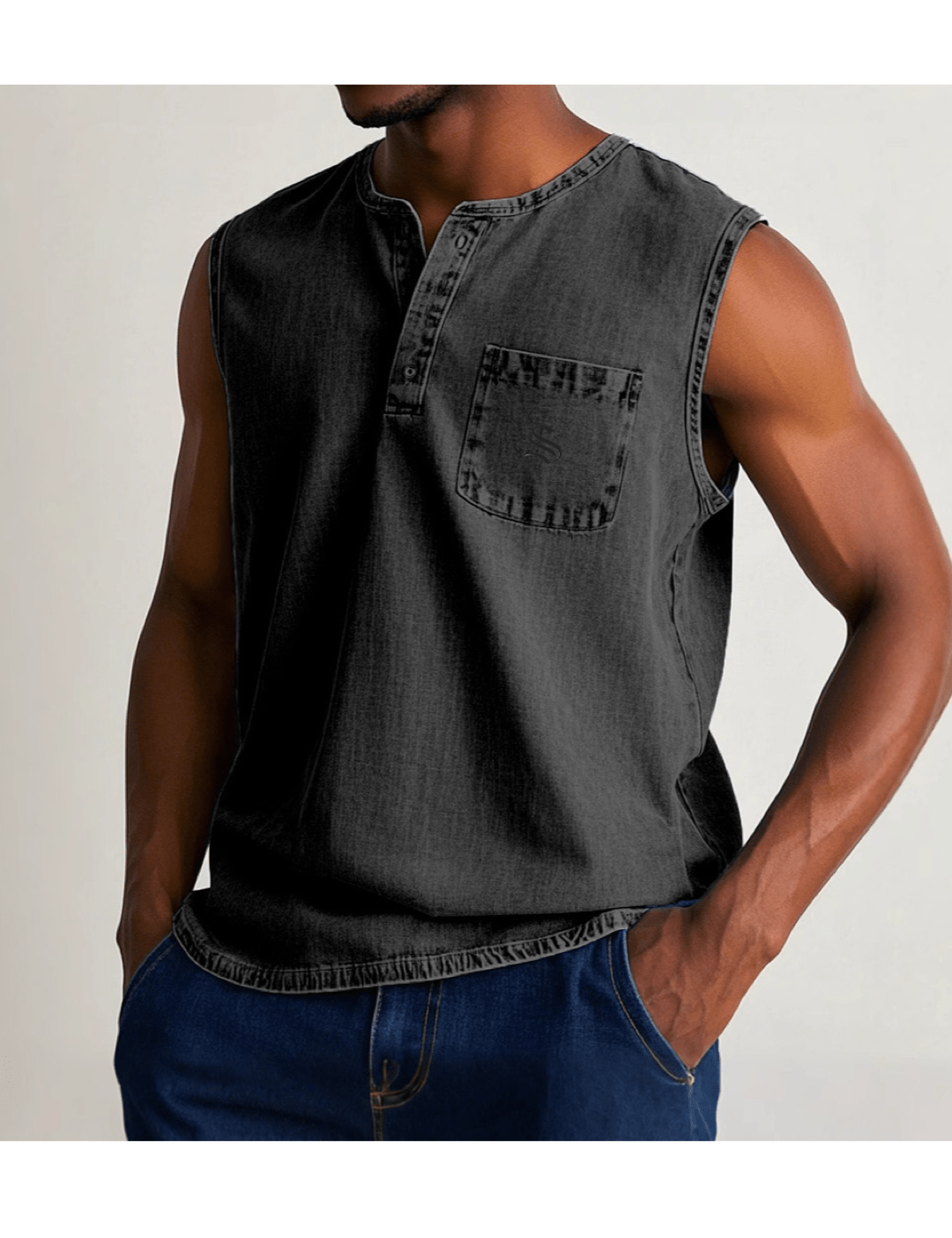 Otag 2 - Tank Top for Men - Sarman Fashion - Wholesale Clothing Fashion Brand for Men from Canada