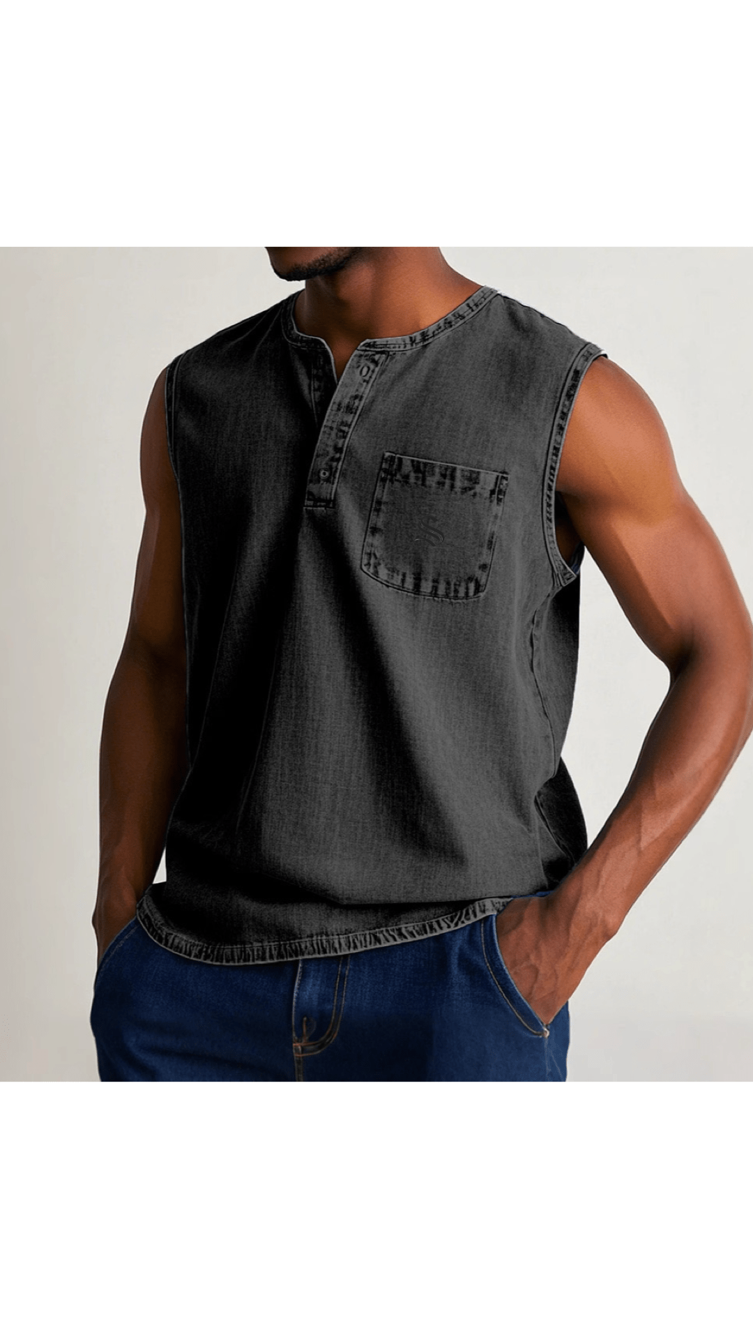 Otag 2 - Tank Top for Men - Sarman Fashion - Wholesale Clothing Fashion Brand for Men from Canada