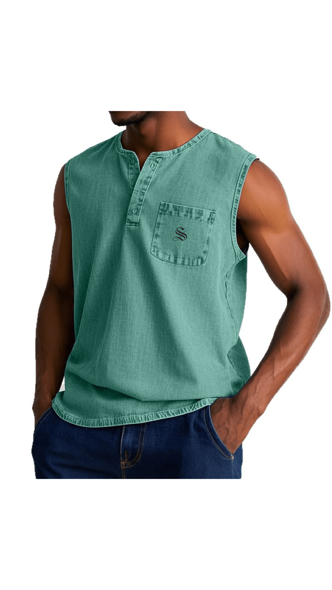 Otag 2 - Tank Top for Men - Sarman Fashion - Wholesale Clothing Fashion Brand for Men from Canada