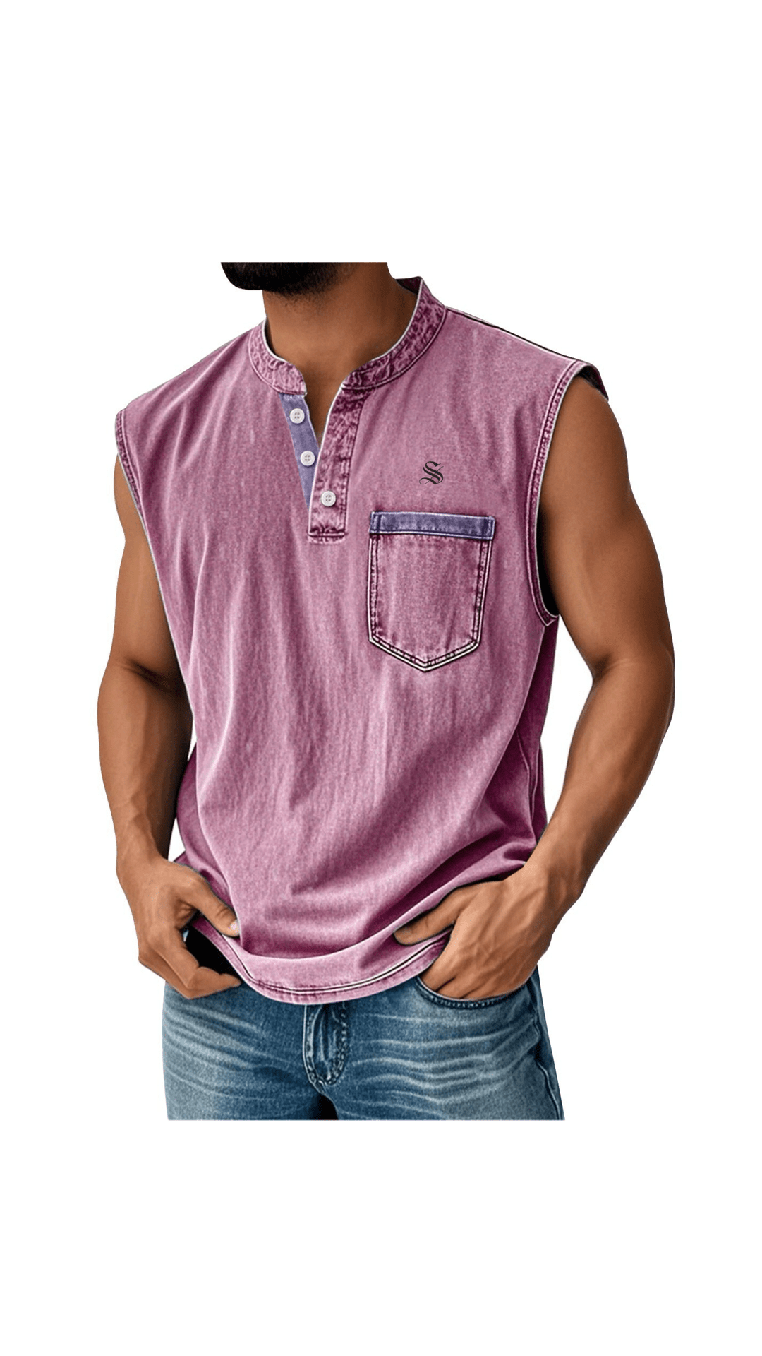 Otag 21 - Tank Top for Men - Sarman Fashion - Wholesale Clothing Fashion Brand for Men from Canada