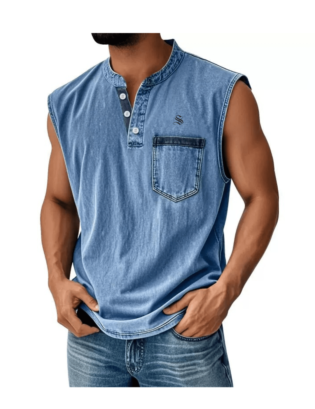 Otag 21 - Tank Top for Men - Sarman Fashion - Wholesale Clothing Fashion Brand for Men from Canada
