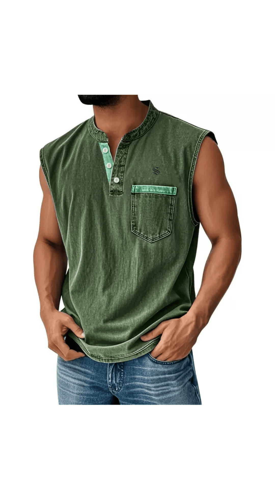 Otag 21 - Tank Top for Men - Sarman Fashion - Wholesale Clothing Fashion Brand for Men from Canada
